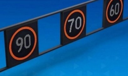 Bu yolda sürət həddi endirildi 