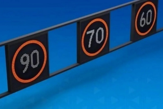 Bu yolda sürət həddi endirildi 