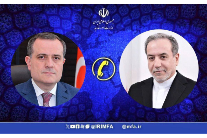 Əraqçi ilə Ceyhun Bayramov telefonla danışıb 