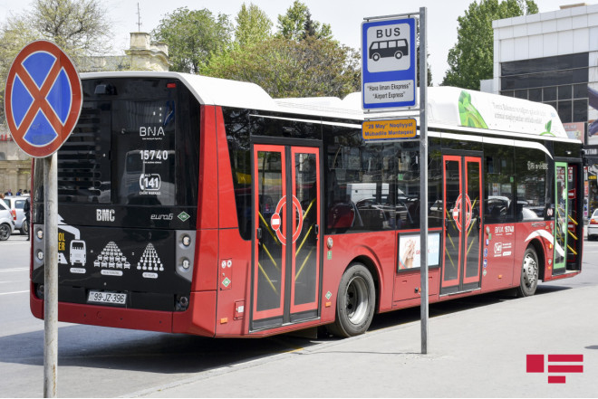 Metronun iki stansiyası arasında avtobusla sərnişin daşınması PULSUZ OLA BİLƏR