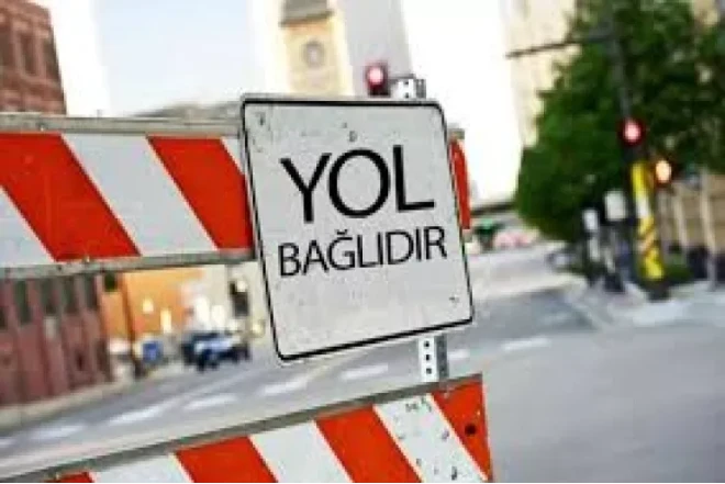 Bakının əsas yollarından biri BAĞLANIR 
