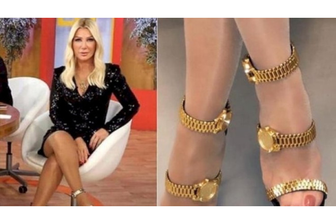 Seda Sayanın corabı gecəyə damğa vurdu: “Bunu mənə Beyons göndərib” -VİDEO