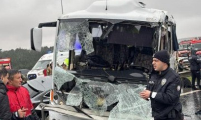 Qəzada yaralanan polis vəfat edib 