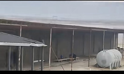 Masazırda Duz gölünün yanında “moyka” tikilir 