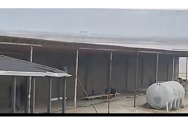 Masazırda Duz gölünün yanında “moyka” tikilir 