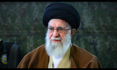 Xameneini belə andılar - VİDEO/FOTOLAR