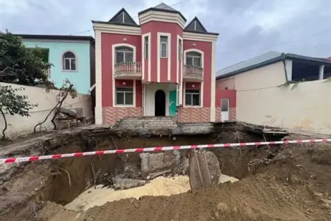 Qəzaya səbəb olan kollektorun üzərində 1600 ev tikilib 