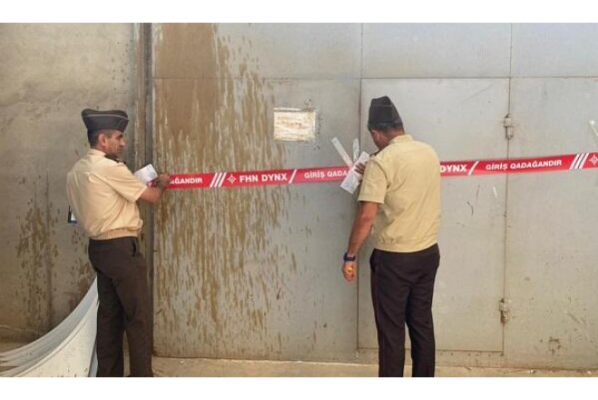 Bakıda yanğın təhlükəli sex bağlandı 