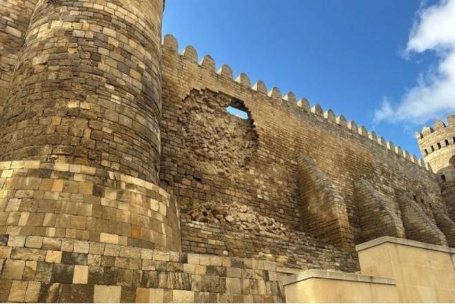 Qala divarlarındakı aşınmayla bağlı DTMQİ-dən AÇIQLAMA