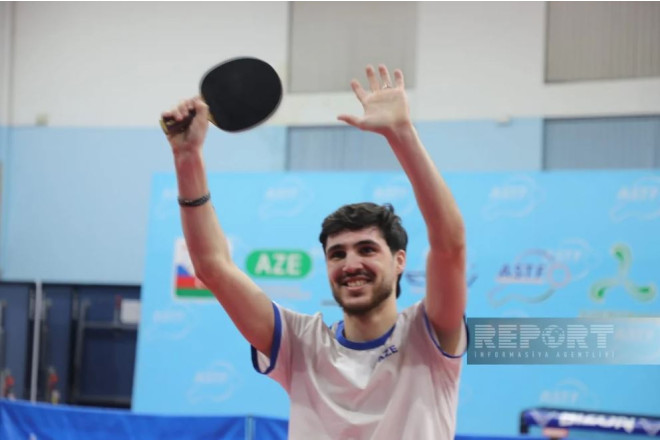 Azərbaycanlı stolüstü tennisçi "Ginnesin Rekordlar Kitabı"na düşdü 