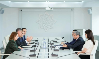 Anar Əliyev BP-nin regional prezidenti ilə yeni birgə layihələri müzakirə edib - FOTOLAR