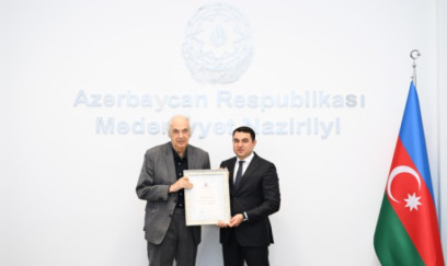 Ramiz Həsənoğlu təltif edildi