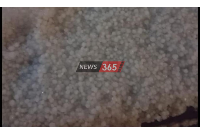 Bakıda güclü dolu yağışı qeydə alındı- VİDEO