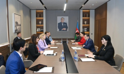 Elnur Məmmədov ABŞ nümayəndələri ilə görüşdü