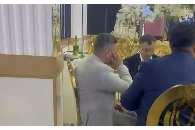 Şadlıq evinin tavanı deşildi, toyu su basdı - VİDEO