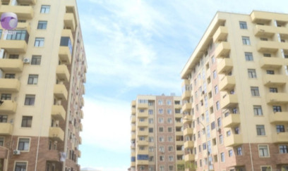 Şəhid ailələri üçün tikilən bina TƏHLÜKƏDƏ - VİDEO