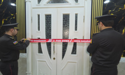 Bakıxanovda şadlıq sarayı fəaliyyətini dayandırdı - VİDEO