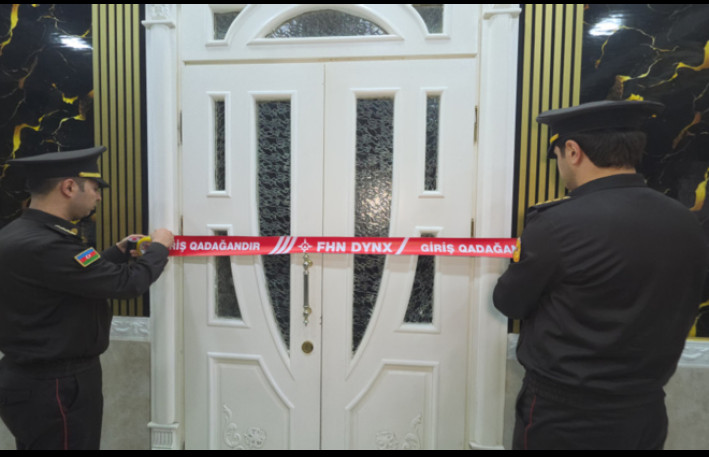 Bakıxanovda şadlıq sarayı fəaliyyətini dayandırdı - VİDEO