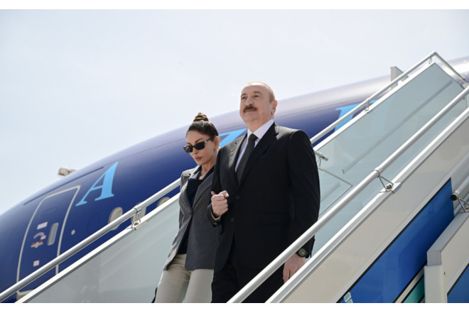 İlham Əliyev və xanımı Türkiyəyədədir