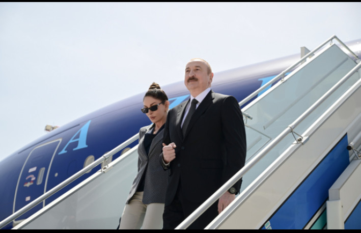 İlham Əliyev və xanımı Türkiyəyədədir
