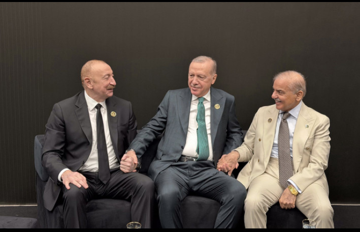 Liderlərin səmimi görüşündən - FOTOLAR