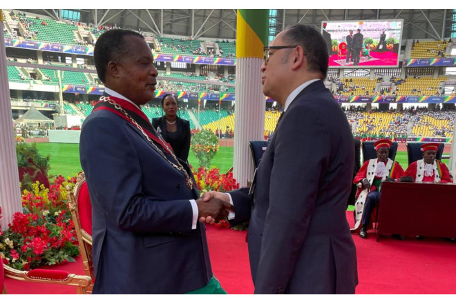 Səfirimiz Konqo Prezidentinin andiçmə mərasimində - FOTOLAR