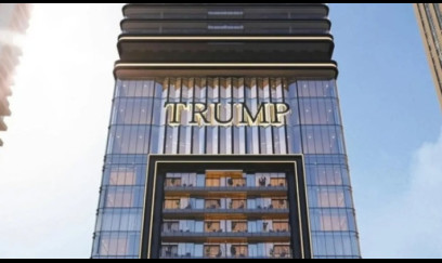 Trampın ailəsi qonşu ölkədə 70 mərtəbəli göydələn TİKİR