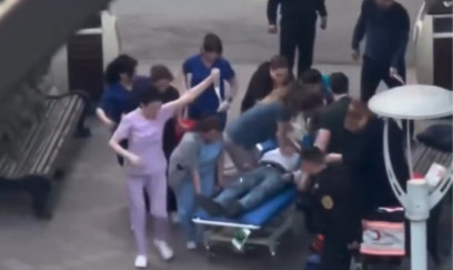 Bakıda kişinin ürəyi dayandı: həkimlər həyata qaytardı - VİDEO