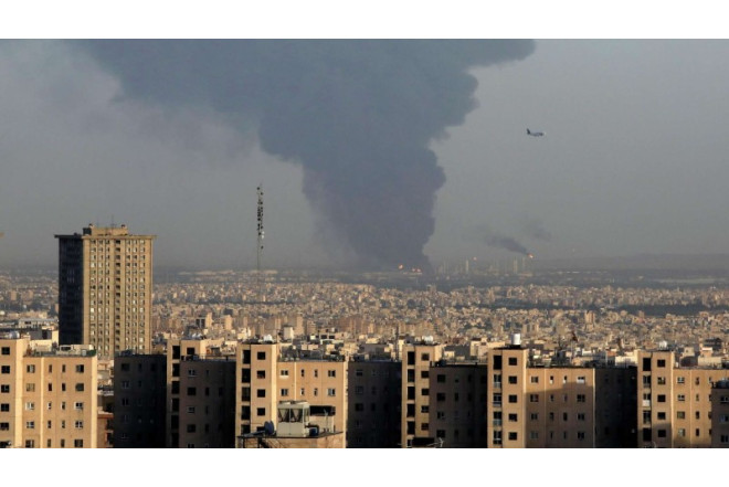 İsfahanda partlayış oldu