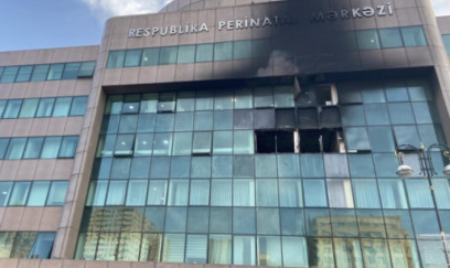 Perinatal Mərkəzdə yanğın: növbətçi həkim yatmağa gedibmiş 