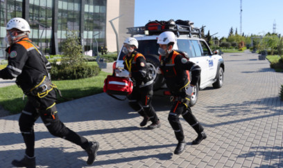 FHN mülki müdafiə məşqi keçirdi - VİDEO