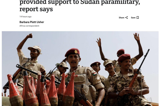 Kolumbiyalı muzdlular RSF-yə yardım edib 