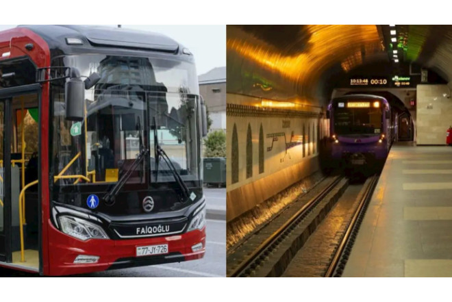 Avtobus və metronun yükü belə azaldılacaq - Sərnişinlərə şad xəbər
