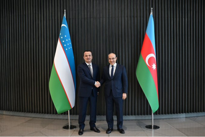 Azərbaycan-Özbəkistan iqtisadi əməkdaşlığı müzakirə edildi 