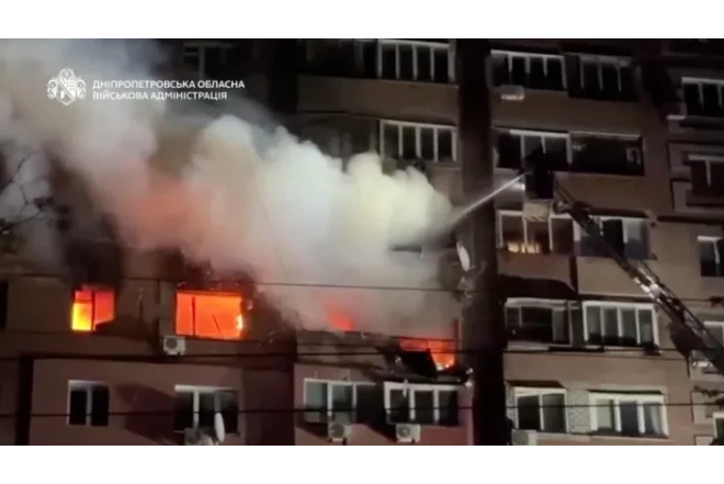 Rusiyadan Dneprə hücum: 2 ölü, 1 itkin, 8 yaralı... 