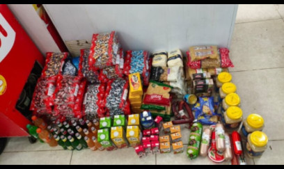 Salyanda marketdə istehlaka yararsız məhsullar aşkarlanıb 