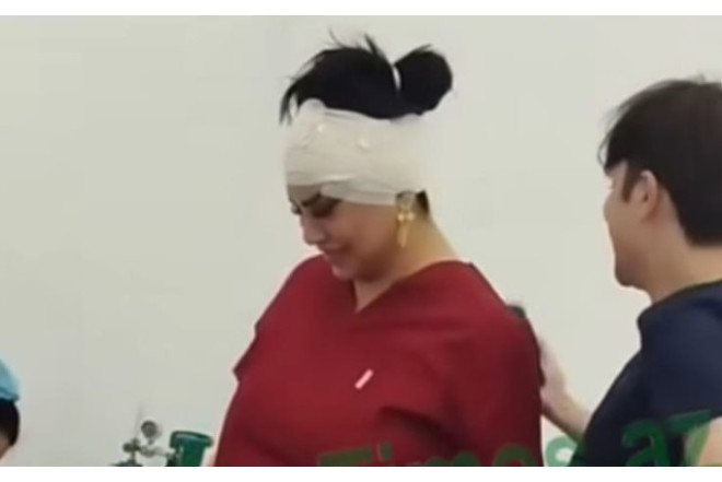 Xəstənin üzərində nalayiq hərəkətlər edən "həkim" yenidən əməliyyatlara girir - VİDEO