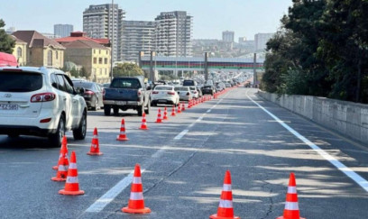 Bakının mərkəzi yolları bağlanır 