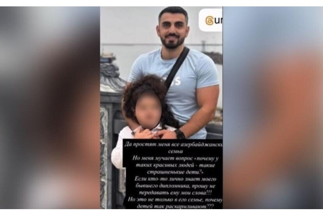 Müəllim azərbaycanlı uşağın FOTOSUNU paylaşıb təhqir etdi