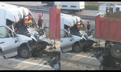 Bakıda ağır qəza baş verib- Yaralılar var - VİDEO