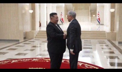 Volodin Pxenyanda Kim Çen Inla görüşdü - VIDEO