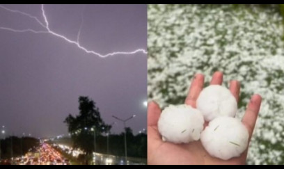 Sabah şimşək çaxacaq, dolu düşəcək 