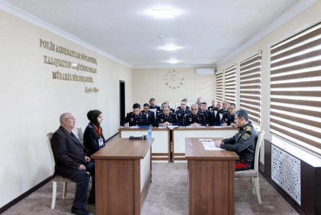 Vilayət Eyvazov Göyçayda növbəti vətəndaş qəbulu keçirdi - VİDEO