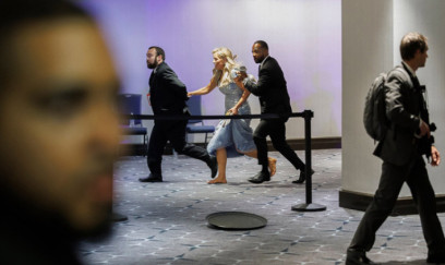 İnsidentdən dəqiqələr sonra... - FOTOLAR