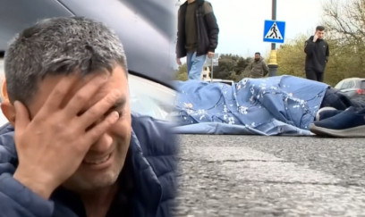 16 yaşlı oğlanı maşınla vurdu, göz yaşını saxlaya bilmədi - VİDEO
