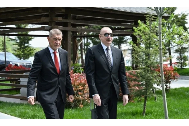 Prezident Babişin səfəri ilə bağlı video paylaşıb 