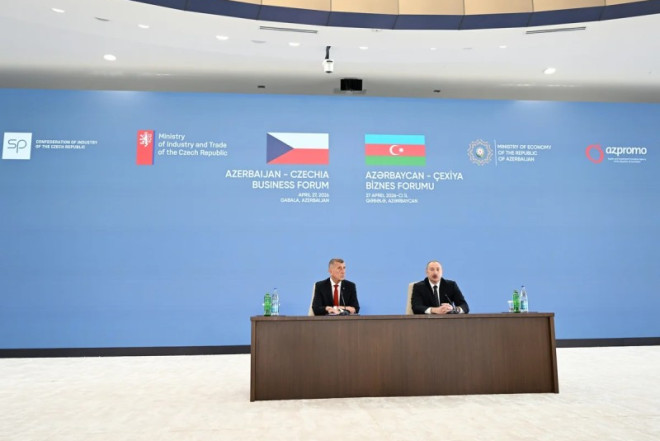 Qəbələdə Azərbaycan-Çexiya biznes-forumu keçirildi