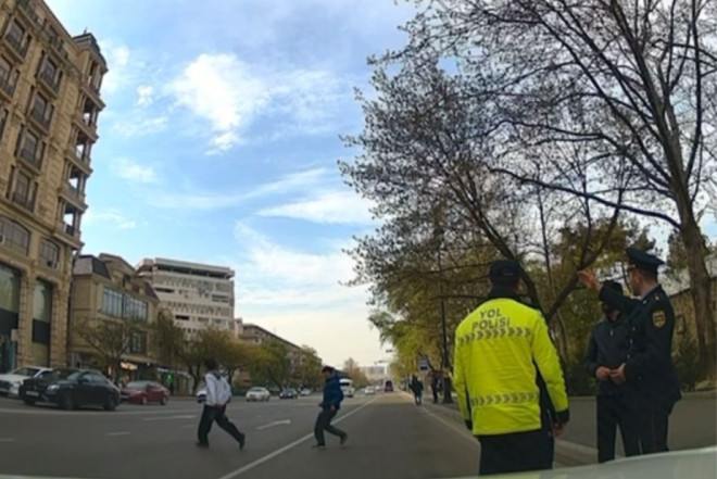 Yol polisi piyadalara çağırış etdi