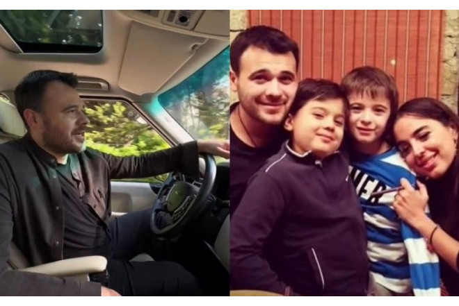 Emin Ağalarov Bakıda ilk aldığı avtomobili nümayiş etdirib - VİDEO