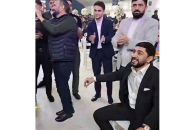 Tanınmış meyxanaçının toyu oldu - VİDEO